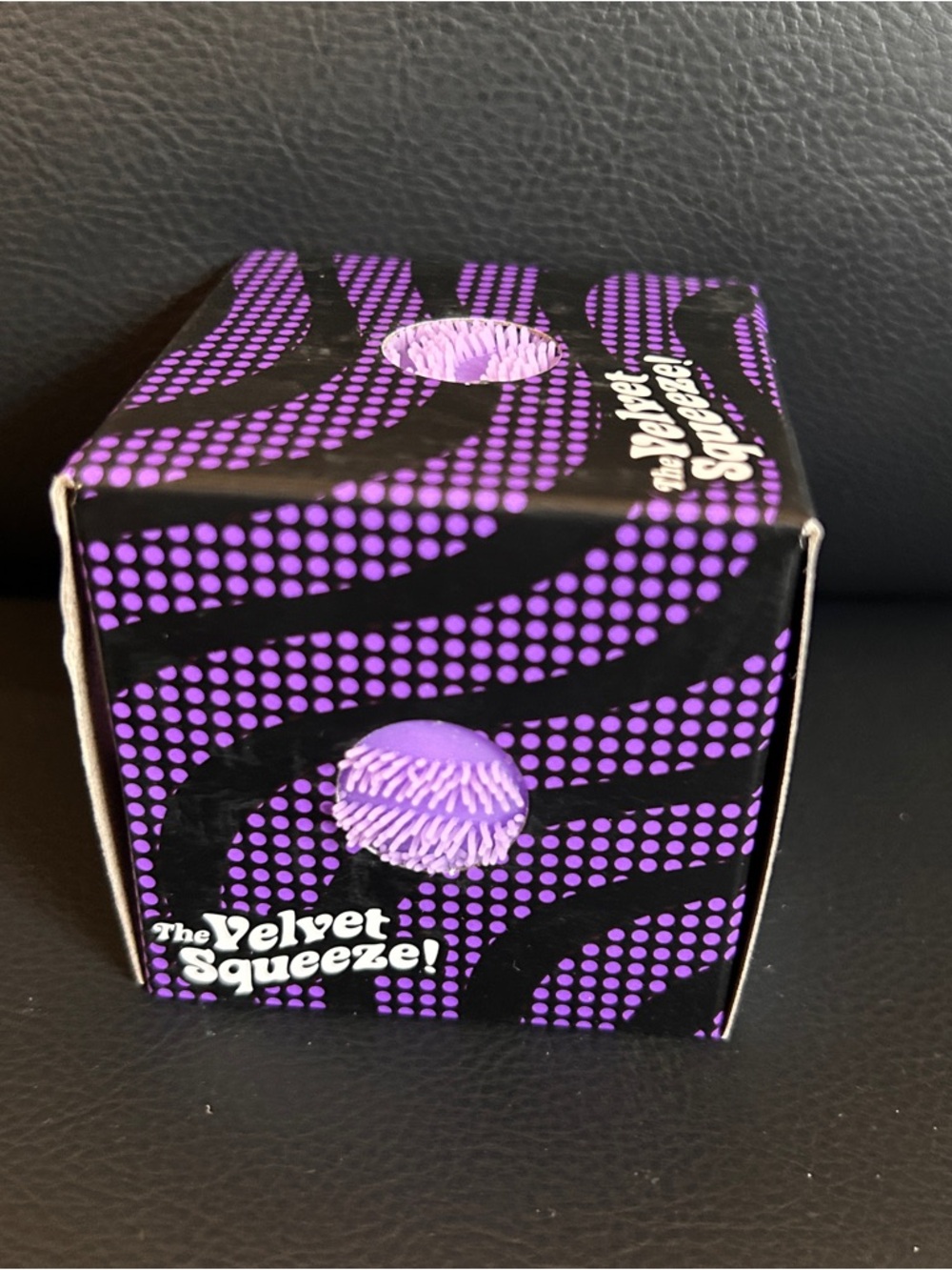 Nee Doh Fuzzball Squishy Fidget Toy - Purple NEW - Picture 2 of 3